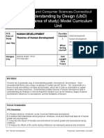 Understanding by Design (Ubd) (Fcs Area of Study) Model Curriculum Unit