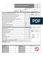 Inspección de Escaleras 2 Perfiles Pesados