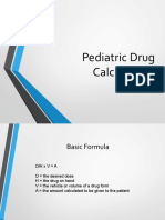 Pediatric Drug Calculations 