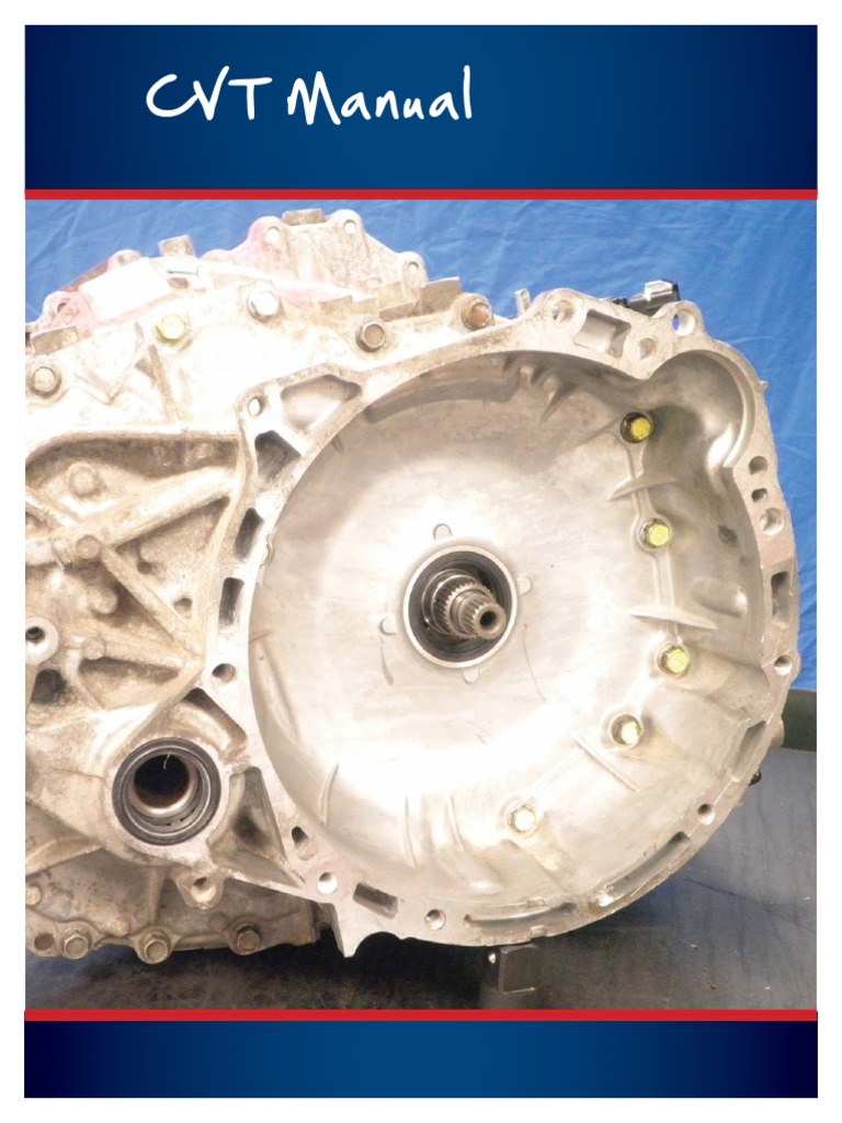CVT Transmission Manual Overview | PDF | Automatic Transmission ...