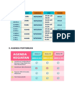 Jadwal Rapat