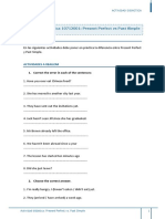 ACD - 10712001 - Present Perfect Vs Past Simple PDF