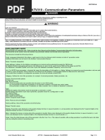 ATV310 - Communication Parameters: Warning