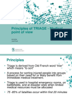 Principles of TRIAGE - Medical Point of View: 22.9.2014 Jouni Pousi