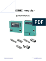 RISONIC Modular System Manual E22 730 0085221 001 01