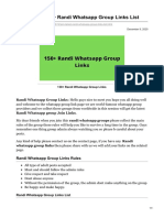 Whatsappgrouplinks.org-Join Latest 150 Randi Whatsapp Group Links List