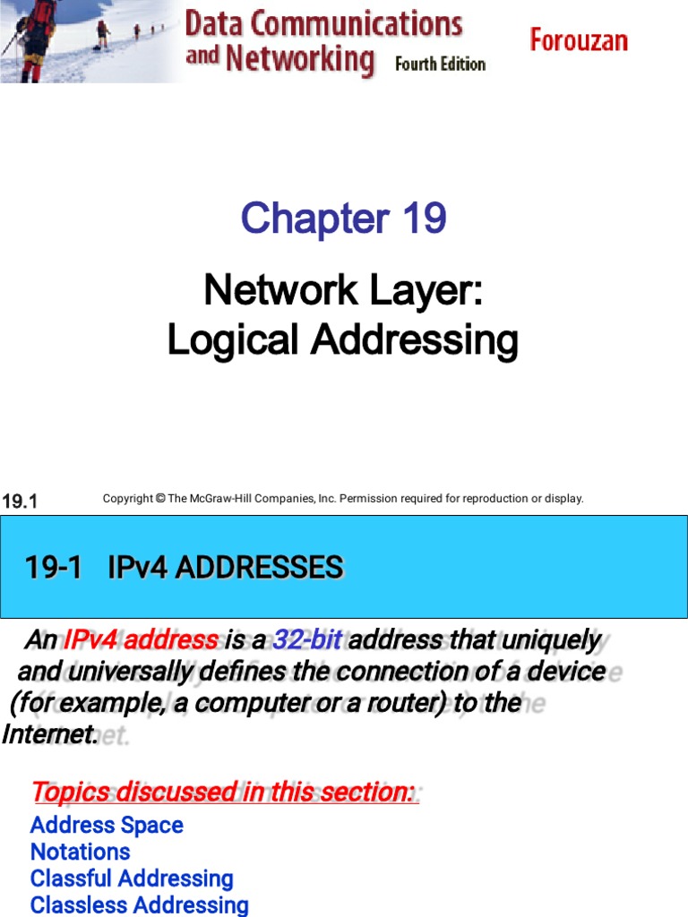 4logical Addressing | PDF | I Pv6 | Ip Address