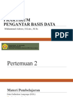 2 - PPT Praktikum Pengantar Basis Data