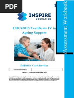 CHC43015 Certificate IV in Ageing Support: Palliative Care Services