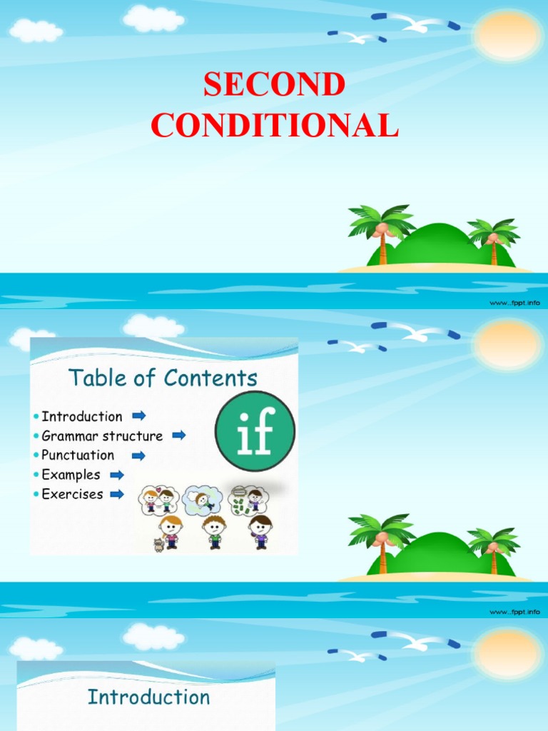 Second Conditional Grammar Examples | PDF