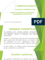 Variables y Graficas Estadisticas