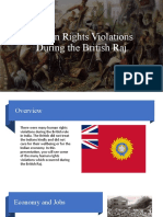 human rights project- british raj