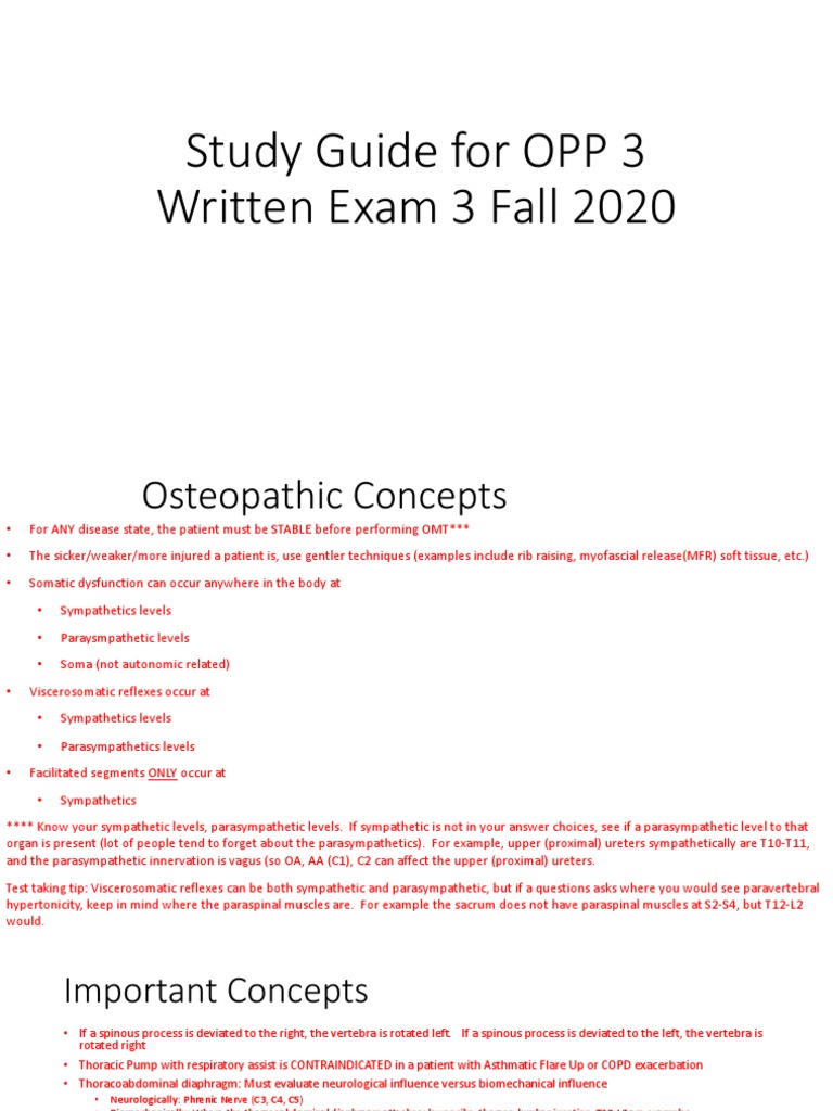 OPP 3 Study Guide Exam 3 | PDF | Anatomical Terms Of Motion | Large ...