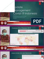 Update Management Covid 19 Indonesia
