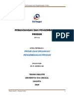 Proses Dan Organisasi Pengembangan Produk PDF