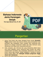 Bahasa Indonesia - Jenis Karangan Ilmiah.pdf