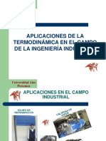 Aplicaciones de La Termodinamica en El Campo de La Ingenieria Industrial PDF