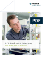 PCB Production Solutions: For IC, HDI, BGA, MSAP and FPC Processes
