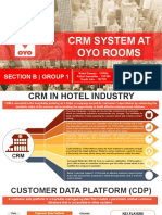 CRM System at Oyo Rooms: Section B - Group 1