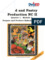 Bread & Pastry Production Module 1