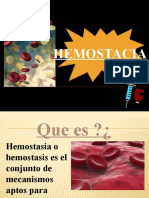 Hemostacia