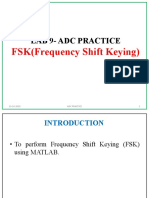 Lab 9-Adc Practice: FSK (Frequency Shift Keying)