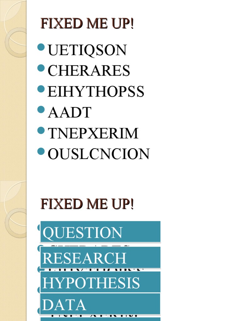 Everyday Applications of Scientific Method | PDF | Scientific Method ...