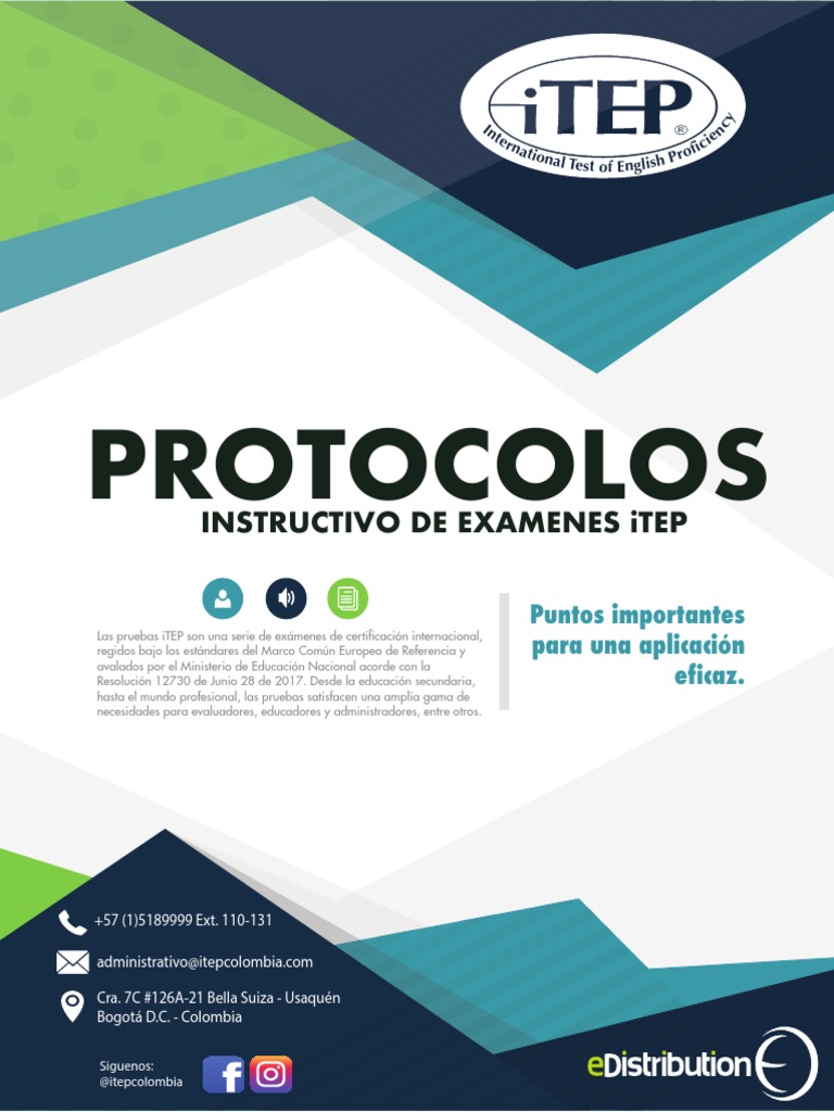Instrucciones para Exámenes iTEP | PDF | Software | Informática