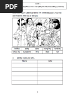 Kuromi Tracing and Coloring Activities | PDF