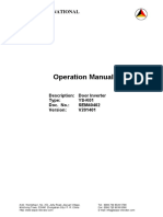 4.04 Door Inverter Manual YS-K01 SEM40402 PDF