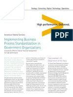 Accenture Federal Implementing Business Process Standardization in Government Organizations PDF