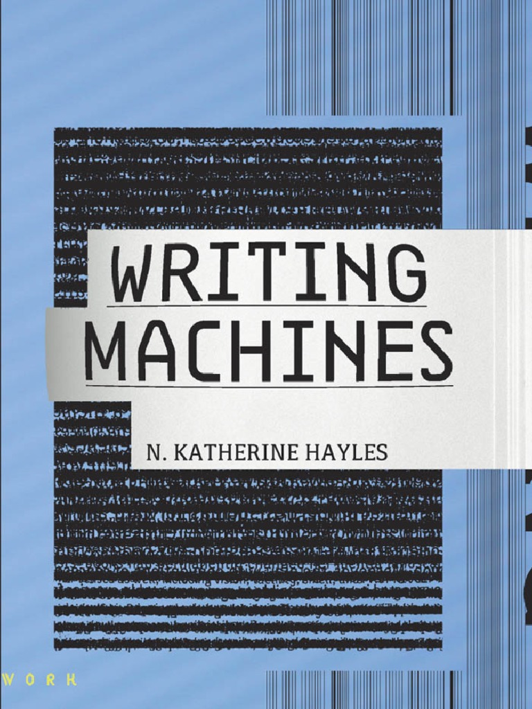 Writing Machines | PDF | Social Science