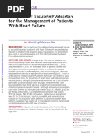 Adoption of Sacubitril/Valsartan For The Management of Patients With Heart Failure