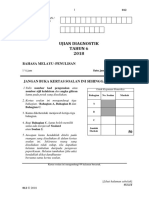 5) Ujian Diagnostik BM Penulisan Tahun 6 2018