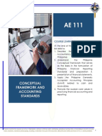 Philippine Accounting Standards and Conceptual Framework