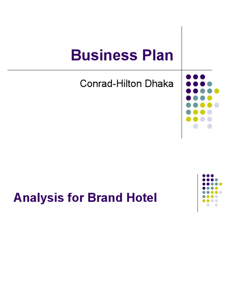 esempio di business plan per hotel