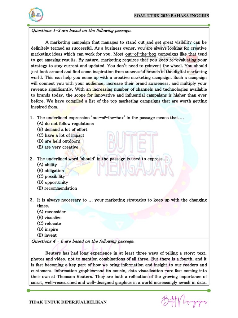 Soal Utbk 2020 Bahasa Inggris Hypertension Blood Pressure