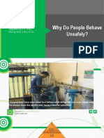 Why Do People Behave Unsafely?: Insafety