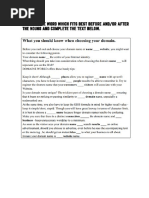 Unit 3 Progress Test B: Grammar | PDF | Blue | Color