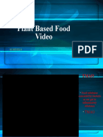 Plant Based Food Video