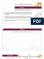 Computer Tools for Writing: Learn Word, Google Docs and More