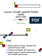 Daimler-Chrysler Layered Process Audits