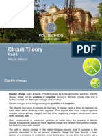 Circuit Theory: Titolo Presentazione Sottotitolo