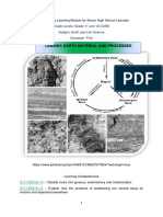 Earth and Life Science - Q1 - Week2 - SLK2 - Earth Materia and Processes - ALFANTA