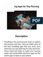 Top Travelling Apps For Trip Planning