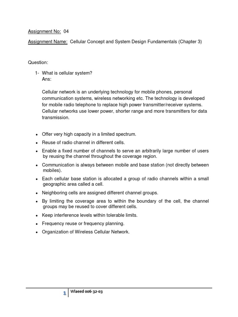Understanding Cellular Network Fundamentals: Cell Shapes, Frequency ...
