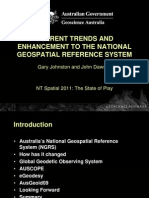 Current Trends and Enhancement To The National Geospatial Reference System