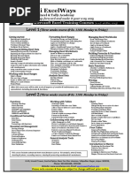 ExcelWays Excel Course