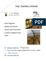 Grow Drip Zambia Irrigation Solutions