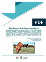 Nutricion Mineral en Ganaderia